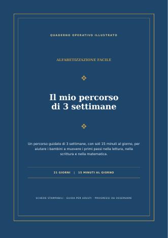 Copertina Il mio percorso di 3 settimane