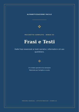 Copertina Frasi e Testi