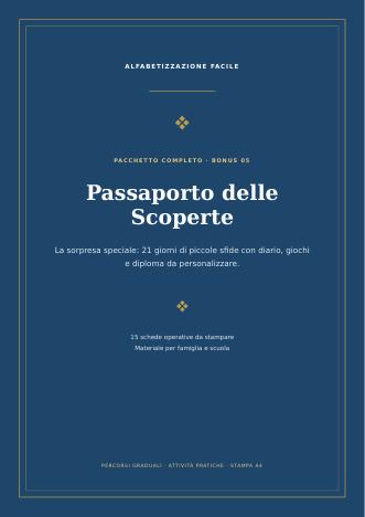 Copertina Passaporto delle Scoperte